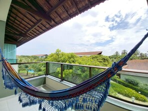 Classic Apartment | Balcony - Flats à beira-mar no Carneiros Beach Resort (Tamandaré)