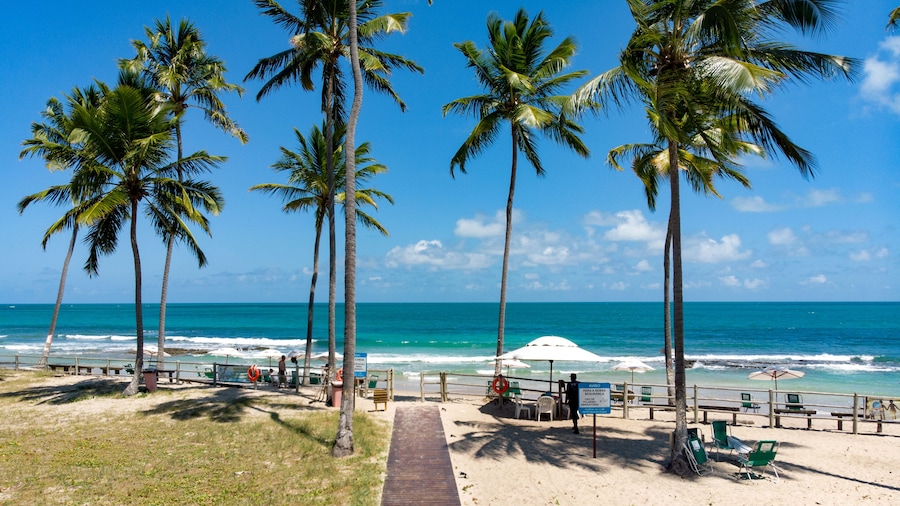 Flats à beira-mar no Carneiros Beach Resort