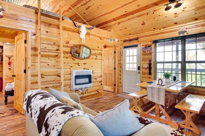 Cozy Lake Sardis Cabin w/ Stunning View!