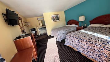 Pillow-top beds, free WiFi, bed sheets