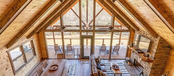 The Preserve Mountain Getaway Cabin is secluded in the Great Smokey Mountains just minutes away from Lake Nantahala!