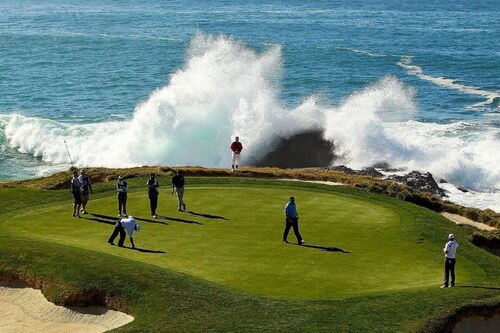Monterey craftsman style home with vaulted exposed-beams ceiling hardwood floor