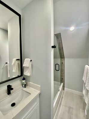 Bathroom - Relax on the Rooftop: Cozy 1BR Escape near Downtown w/ Patio (Houston)