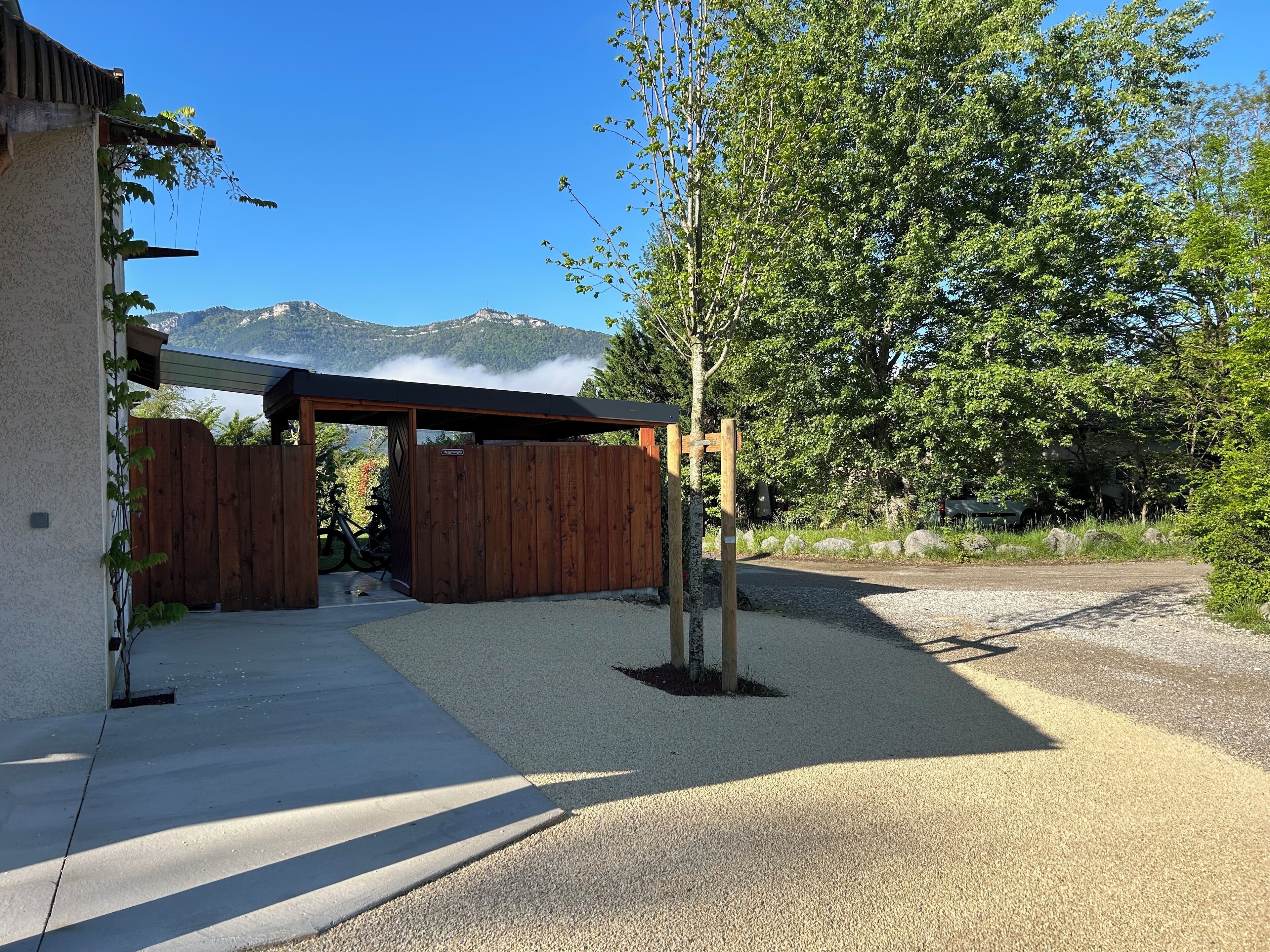 Enceinte de l’hébergement