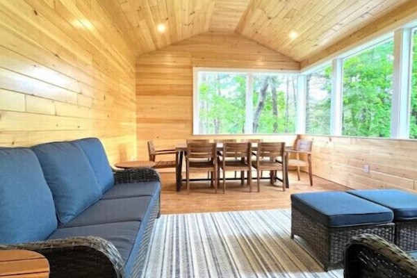 TV connectée, cheminée