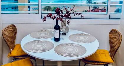 Cozy 1BR with Stunning Sea Views 100m from the beach!