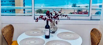 Cozy 1BR with Stunning Sea Views 100m from the beach!