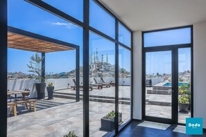 Vue depuis l’hébergement 