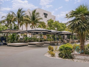 Entrada de la propiedad
