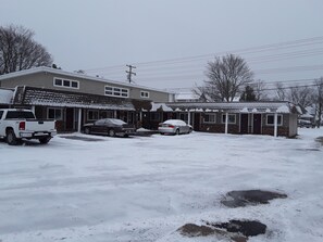 Fachada de la propiedad