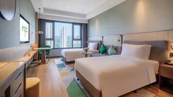 In-room safe, blackout curtains, iron/ironing board, rollaway beds