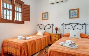 2 Schlafzimmer, Reisekinderbett, kostenloses WLAN, BettwÀsche