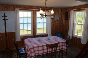 House, 1 Queen Bed, Kitchen, Ocean View | Dining - Point Field (Deer Isle)