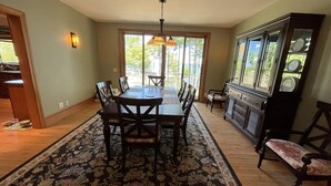 House, Multiple Beds, Kitchen, Ocean View | Dining - Ocean Bluff - New 2023! (Deer Isle)
