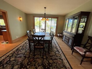 House, Multiple Beds, Kitchen, Ocean View | Dining - Ocean Bluff - New 2023! (Deer Isle)
