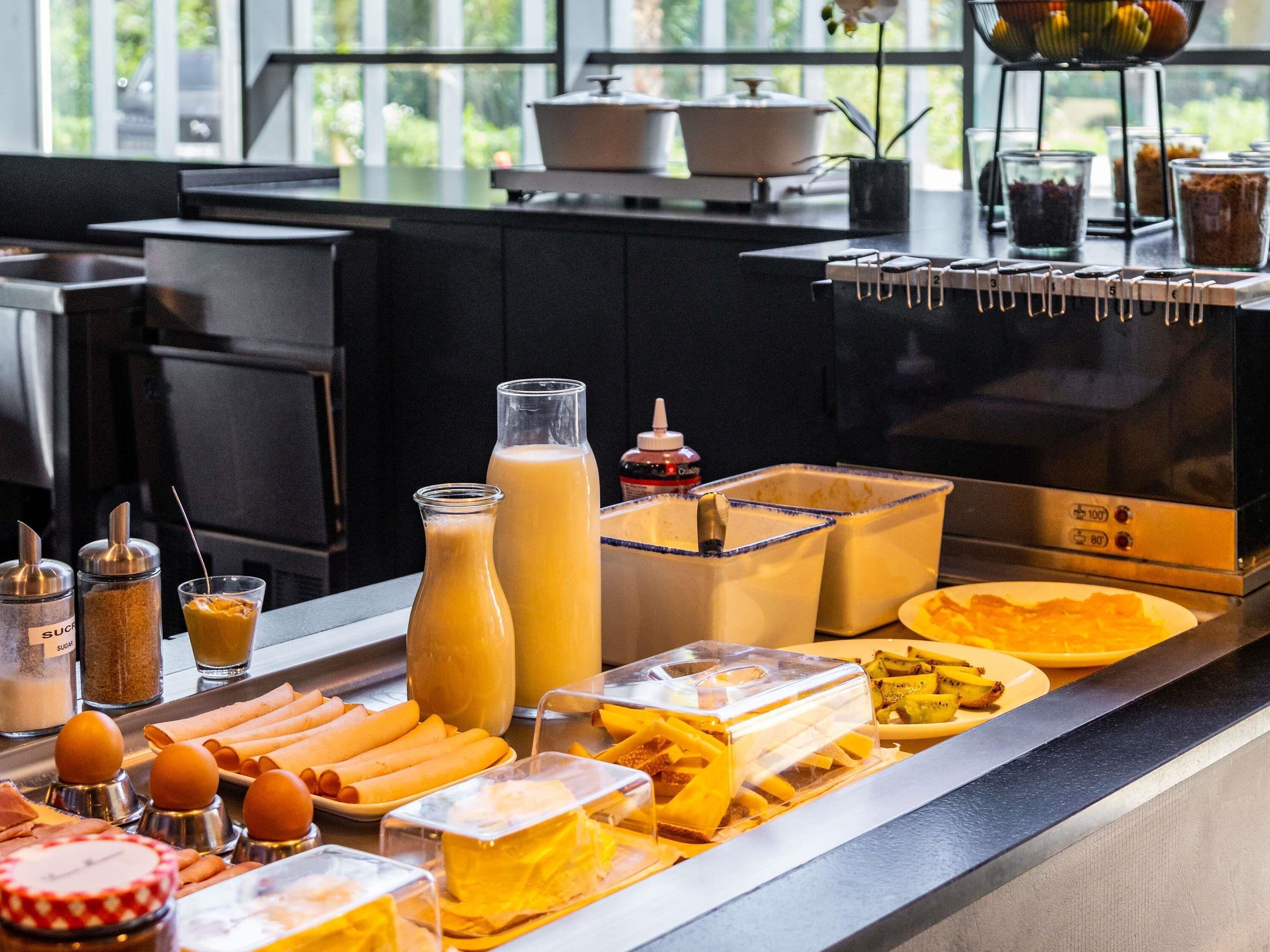 daily buffet breakfast (eur 13.50 per person)