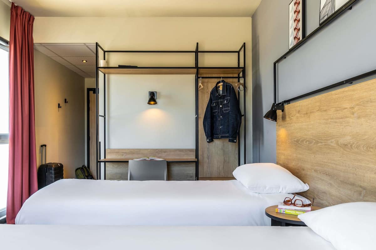 Minibar, desk, blackout curtains, soundproofing