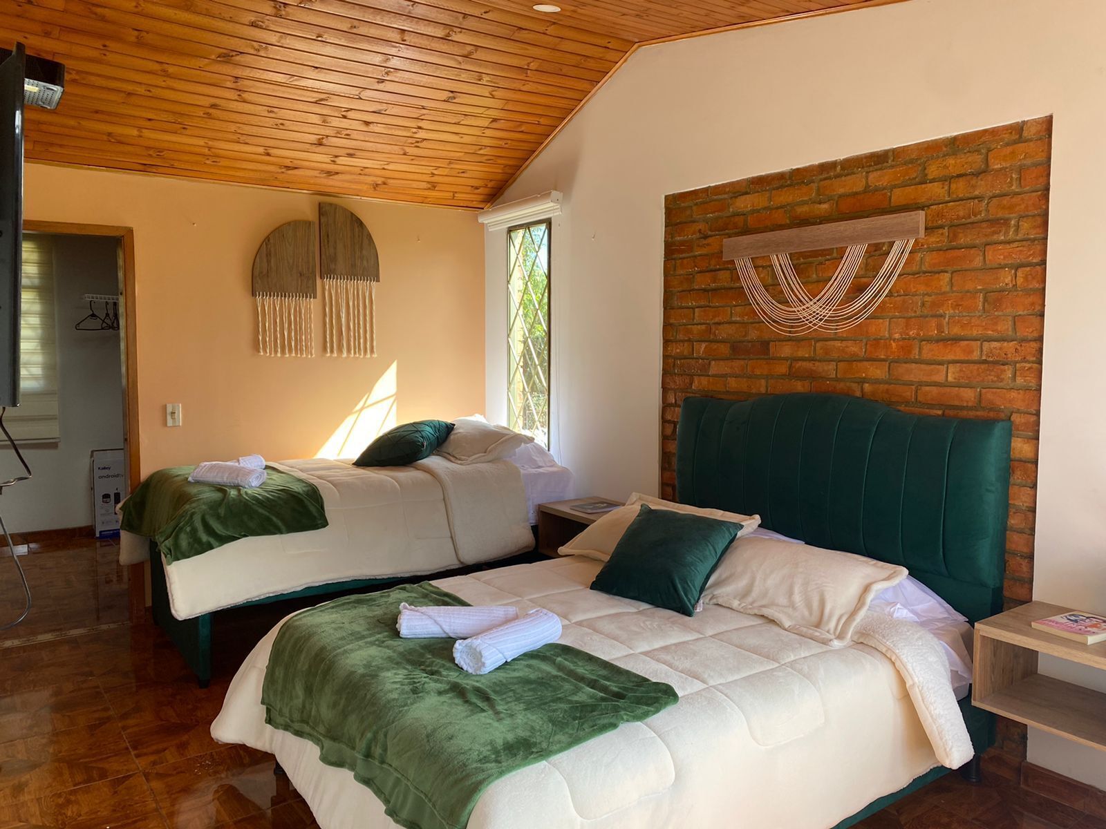 3 slaapkamers, beddengoed