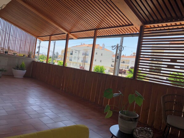 Terrace/patio - Pombal Suite Fica Localizado na Estrada 237 ao Lado Centro Terapêutico de Pombal (Pombal)