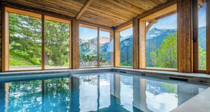 Chalet Arpitania - luxe pour 14 avec piscine et spa - OVO Network