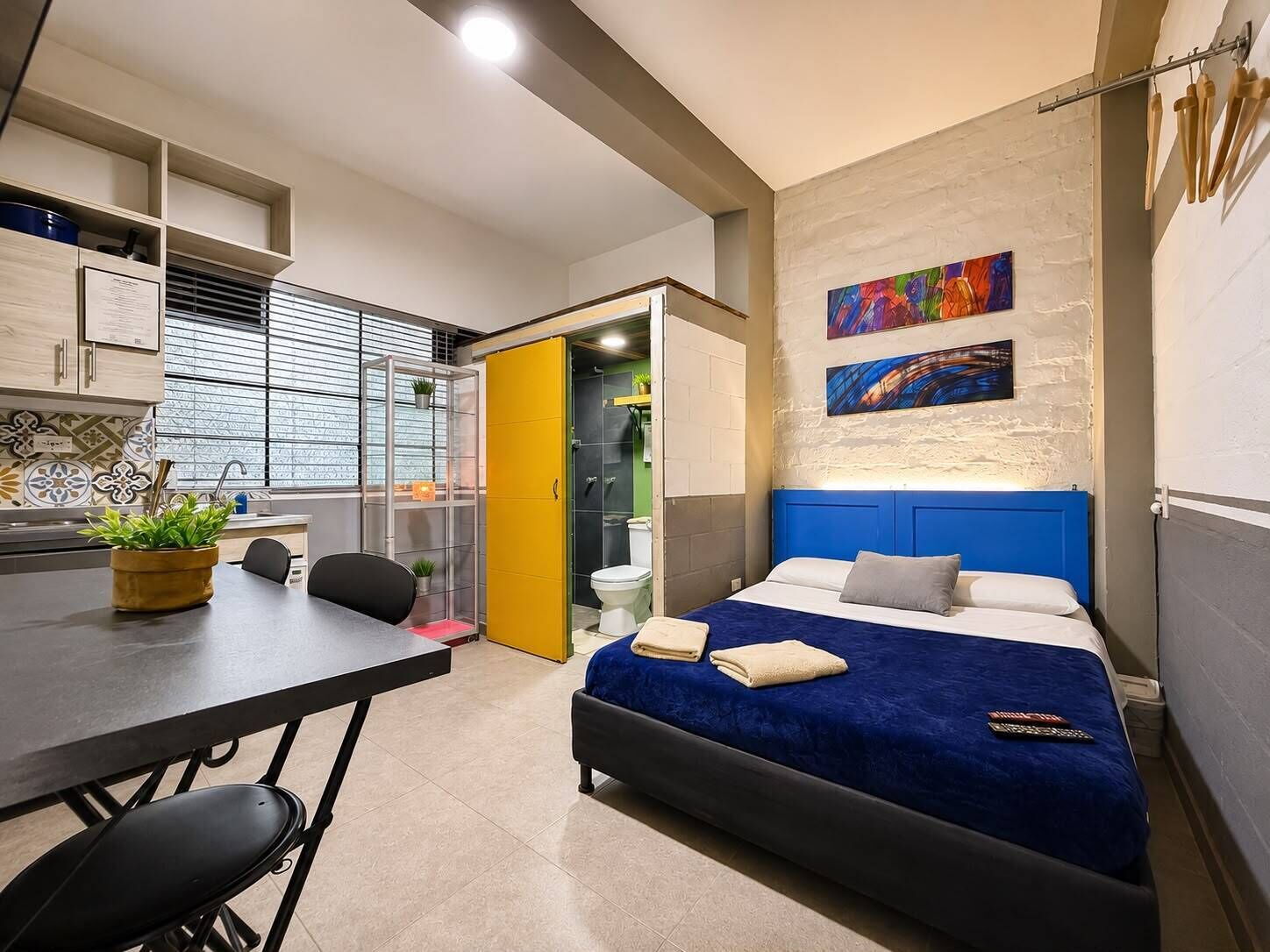 Standard Studio, 1 Bedroom, Ensuite, Ground Floor | Down comforters, desk, laptop workspace, free WiFi