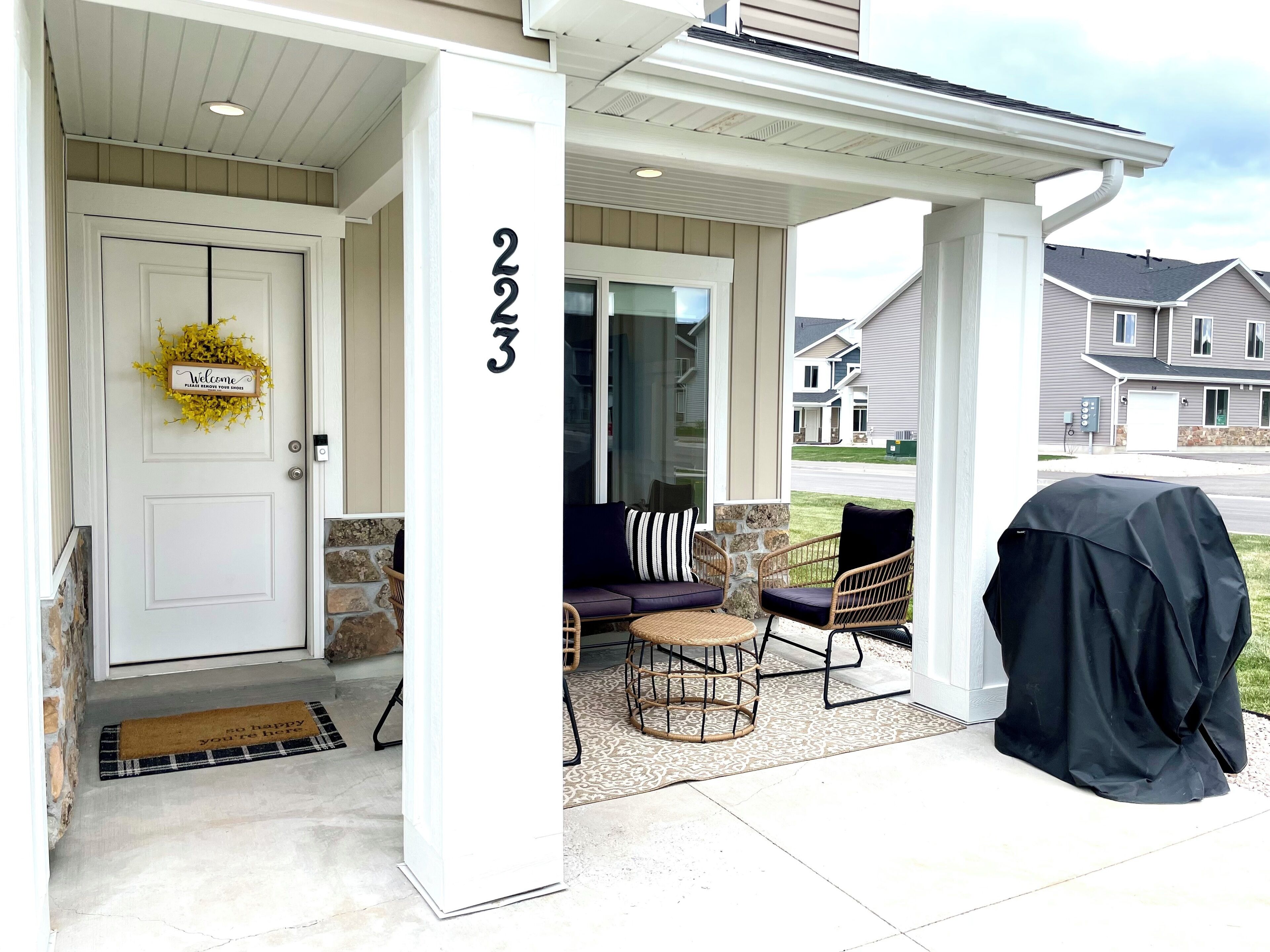 Enceinte de l’hébergement