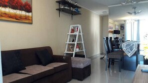 Living area - Lindo y Acogedor Departamento en Lima (Lima)