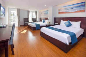 Family Quadruple Room, Balcony, City View | View from room - Navy Nha Trang Hotel (Nha Trang)