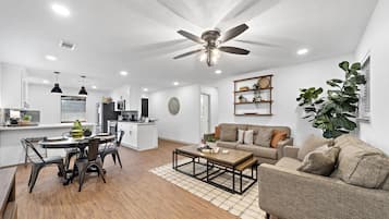 TV, video games, foosball, offices