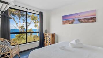 1 makuuhuone, vuodevaatteet