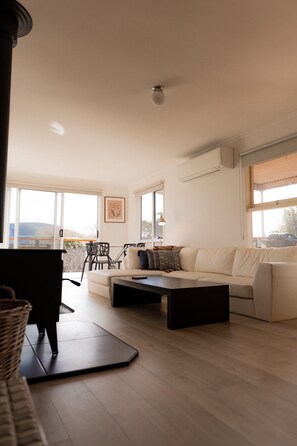 تلفزيون، مدفأة