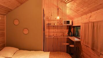 1 habitación y ropa de cama