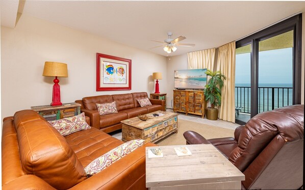 Condo, 3 Bedrooms | Living area | DVD player
