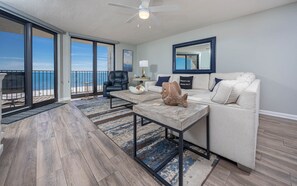 Condo, 3 Bedrooms | Living area | DVD player - Phoenix Vi 6803 3 Bedroom Condo (Orange Beach)