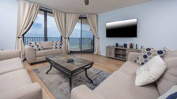 Condo, 3 Bedrooms | Living area | DVD player