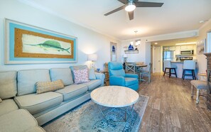 Condo, 2 Bedrooms | Living area | DVD player - Phoenix Vii 7316 2 Bedroom Condo (Orange Beach)