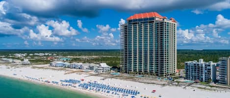 Condo, 3 chambres | Plage | Sur la plage