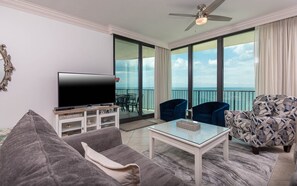 Living area - Phoenix Ix 1105 3 Bedroom Condo (Orange Beach)