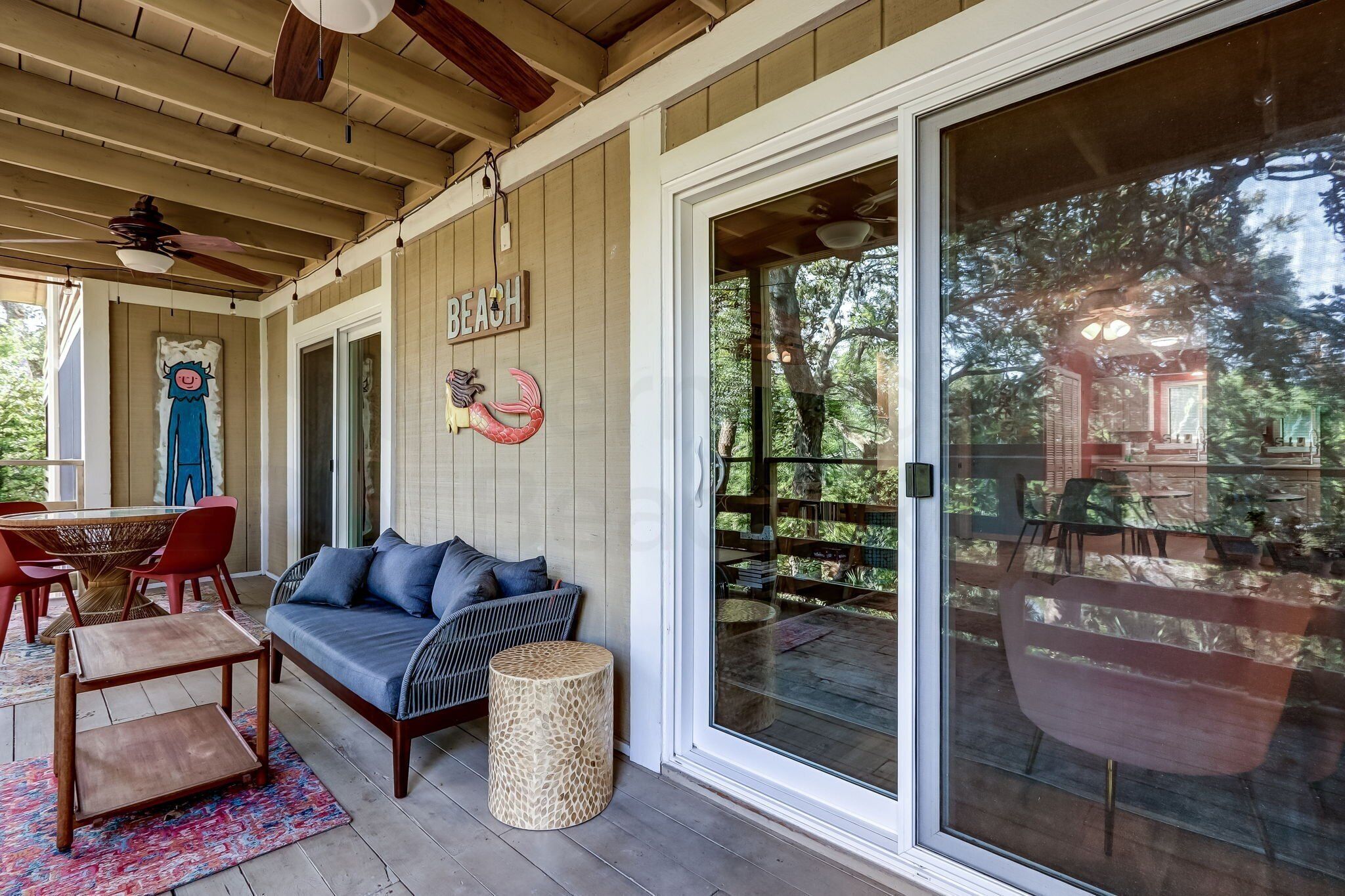 公寓客房, 2 間臥室 | 室外用餐