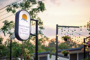 Fachada de la propiedad