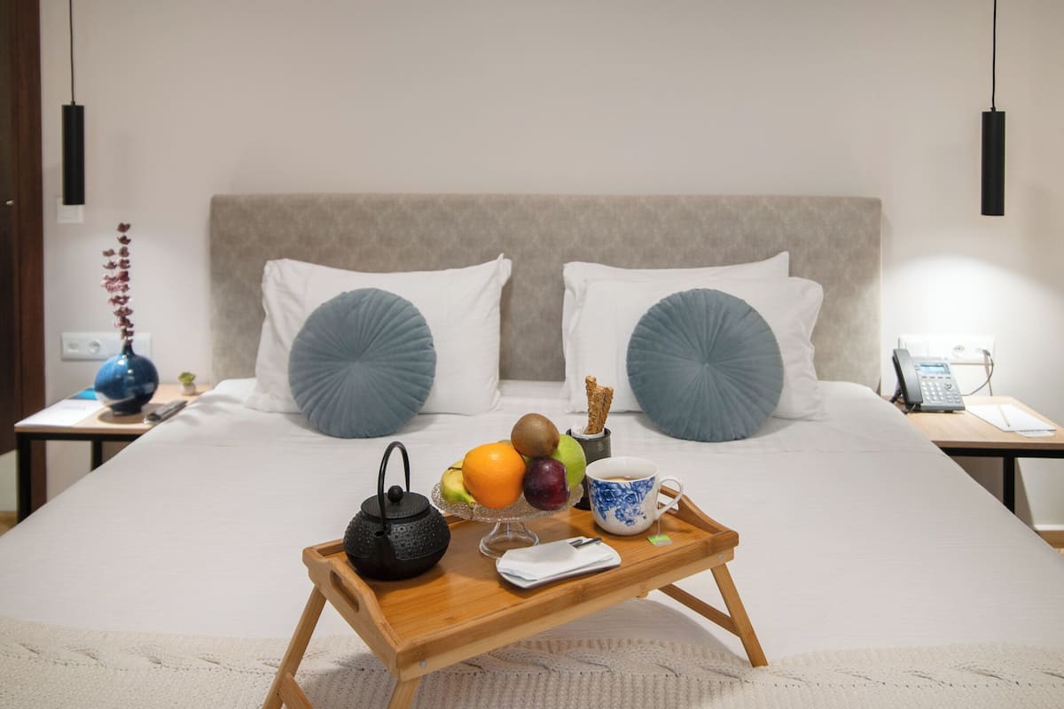 1 chambre, literie hypoallergénique, minibar