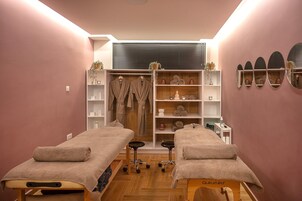 Body treatments, aromatherapy, Swedish massages, sports massages