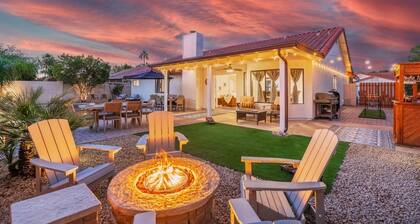 Family Friendly 4BR Retreat w/ Heated Pool, Fire Pit – Near Downtown Gilbert