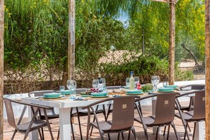 Opções para refeição ao ar livre