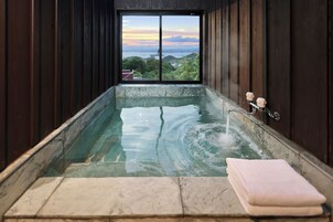 Suzukaze(Room Only)Non smoking | Bathroom | Separate tub and shower, spring water tub, free toiletries, hair dryer