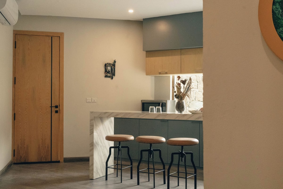 Villa Signature | Eget pentry | Kaffe- och tebryggare och vattenkokare