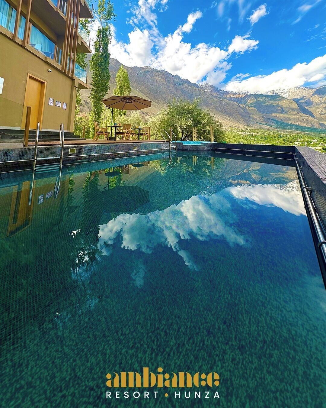 Seasonal outdoor pool