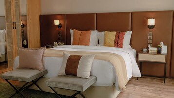 Executive Club Room | Roupas de cama premium, frigobar, escrivaninha