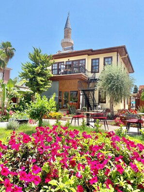 Blick auf den Garten