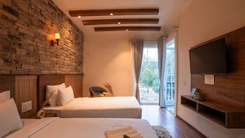 Deluxe Twin Room Non-AC | 1 bedroom, premium bedding, Select Comfort beds, iron/ironing board